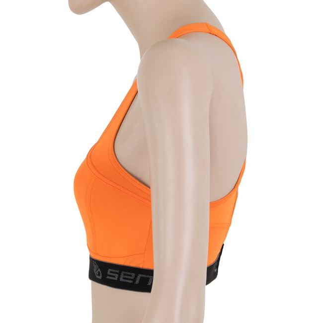 STELLA COMPRESS SENSOR - dámská podprsenka, oranžová