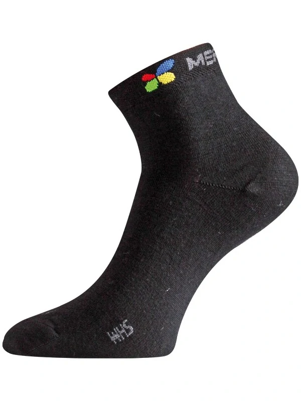 WHS MERINO TREKKING LASTING vlněné ponožky, černá