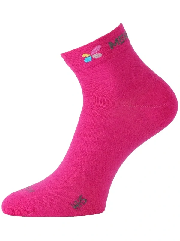WHS MERINO TREKKING LASTING vlněné ponožky, růžová