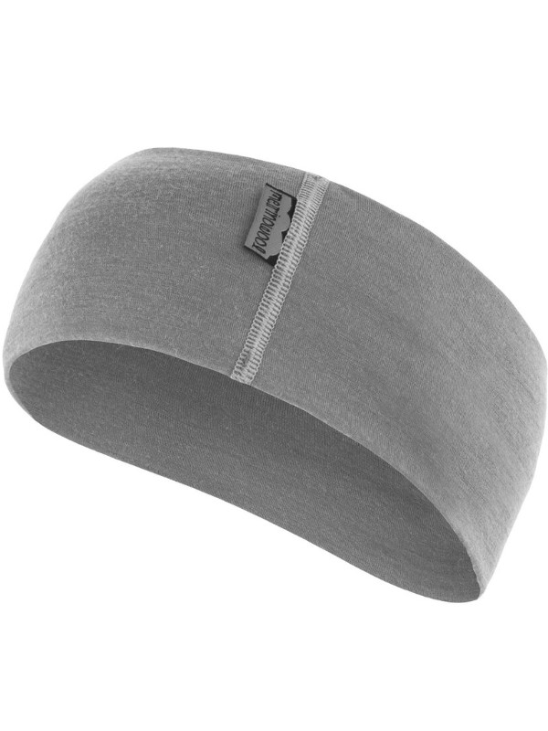 ČELENKA MERINO WOOL SENSOR - uni čelenka, šedá