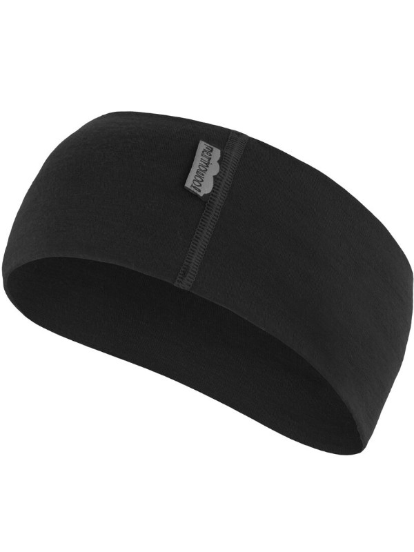 ČELENKA MERINO WOOL SENSOR - uni čelenka, černá
