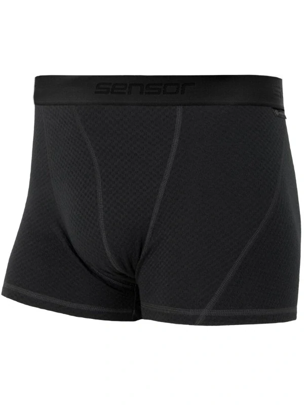MERINO SENSOR DF - pánské trenky, černá