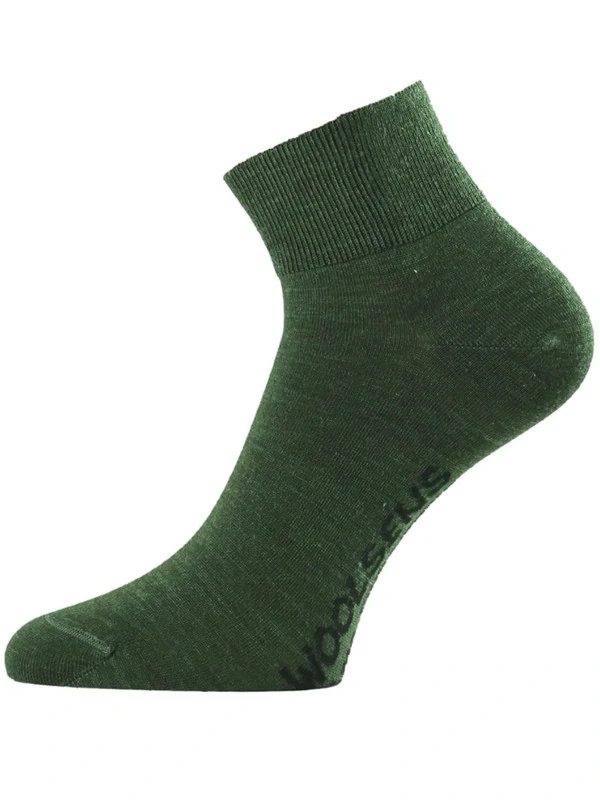 FWE MERINO TREKKING LASTING vlněné ponožky, zelená