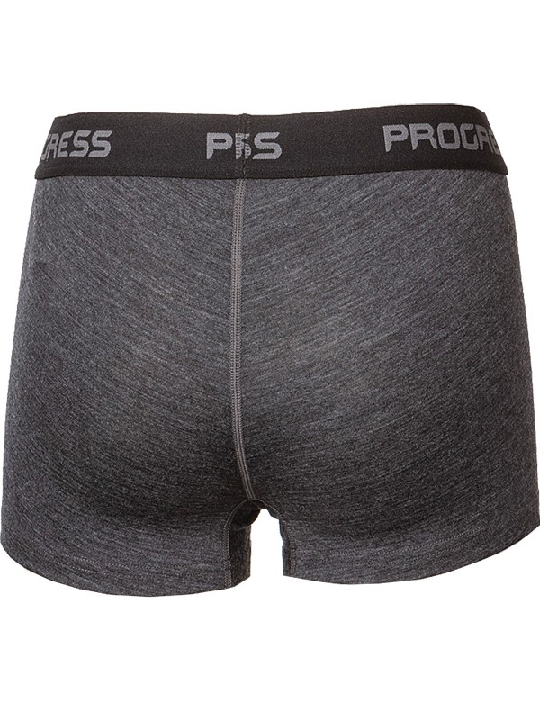 SANNY MERINO dámské merino boxerky, šedý melír