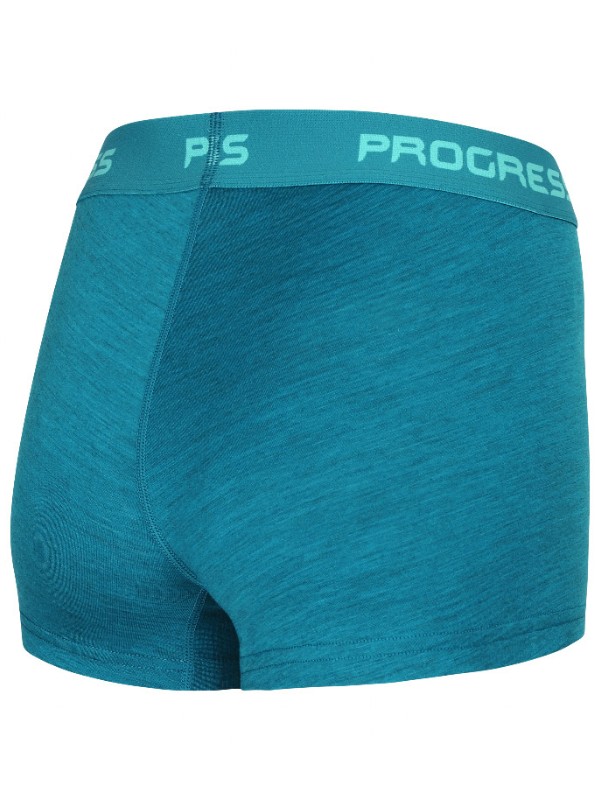 SANNY MERINO dámské merino boxerky,zelený melír