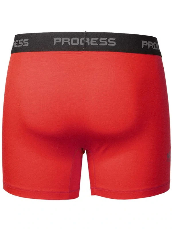 RICCARDO pánské funkční boxerky ze špičkové viskózy Cocarber®, terakota