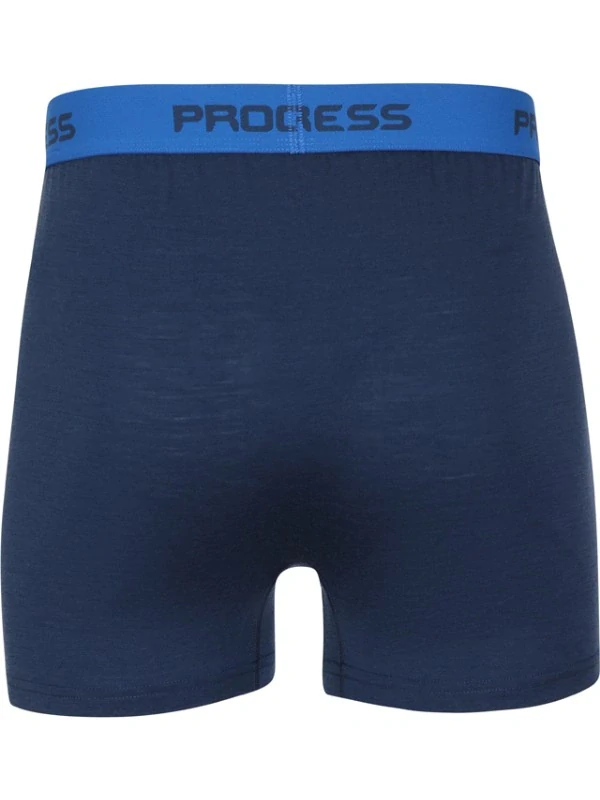 KAI MERINO pánské merino boxerky, tmavě modrá