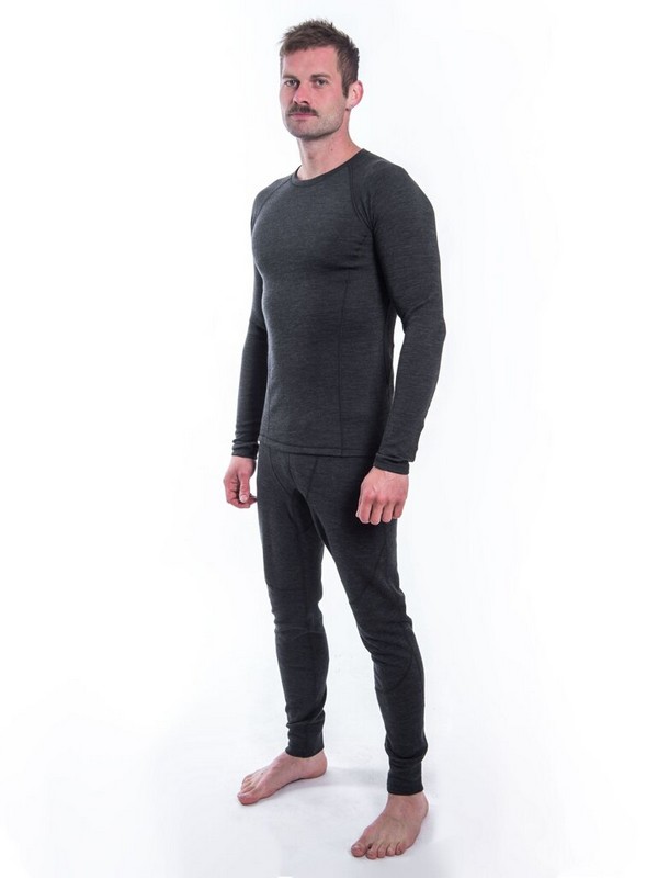 MERINO SENSOR BOLD M1,2 - pánské spodky, antracite/gray