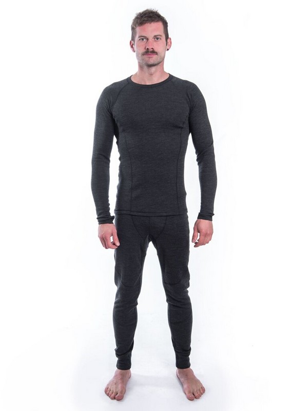 MERINO SENSOR BOLD M1,2 - pánské spodky, antracite/gray