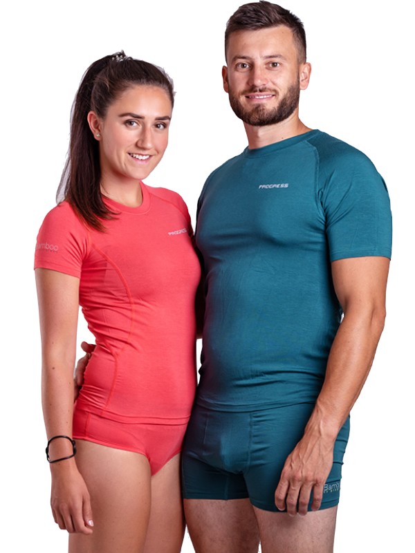 DUSTY pánské bambusové boxerky s delší nohavičkou, zelená