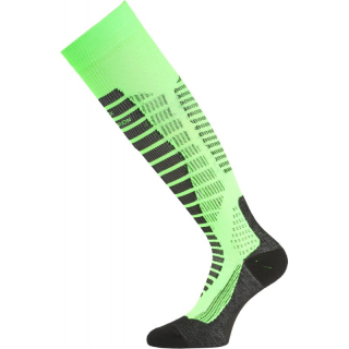 WRO MERINO LASTING vlněné lyžařské ponožky s ionty stříbra, zelená