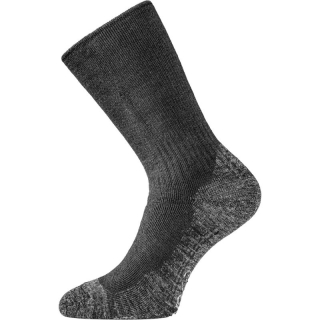 WSM MERINO TREKKING LASTING vlněné ponožky s ionty stříbra, černá