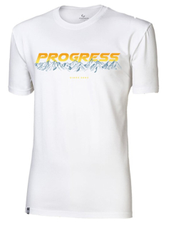 BARBAR SUNSET tričko z bambusových vláken s krátkým rukávem, bílá