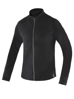 MISPORTY mikina z bambusového vlákna, černá