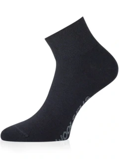 FWE MERINO TREKKING LASTING vlněné ponožky, černá