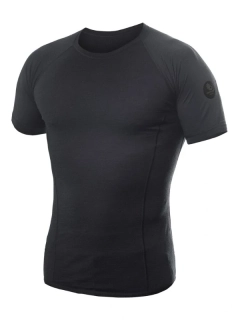 MERINO AIR NEW II SENSOR - pánské tričko s krátkým rukávem, černá