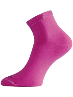 WAS MERINO TREKKING LASTING vlněné ponožky, růžová