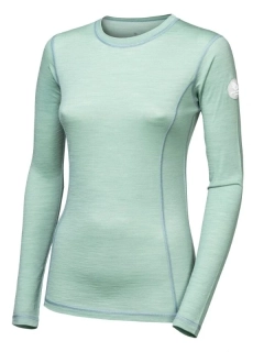 MERINO AIR NEW SENSOR - dámské tričko s dlouhým rukávem, basil green