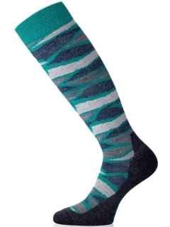 SLJ MERINO LASTING lyžařské podkolenky, modrá