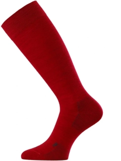 FWK MERINO LASTING vlněné lyžařské ponožky, červená
