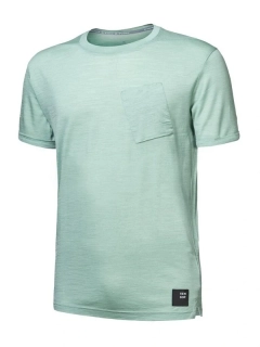 MERINO AIR SENSOR TRAVELLER - pánské tričko s krátkým rukávem, basil green