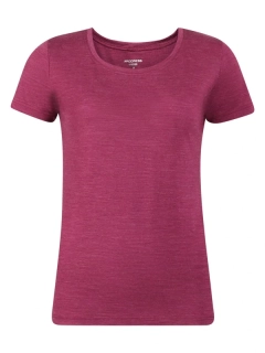 ORIGINAL WOMEN MERINO dámské merino tričko s krátkhým rukávem, ostružinová