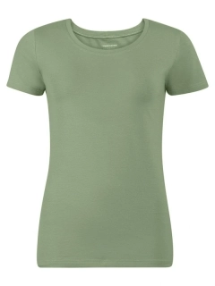 ORIGINAL W dámské bambusové tričko s krátkým rukávem, khaki