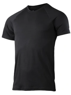 MERINO LASTING QUIDO pánské merino tričko s krátkým rukávem, černá