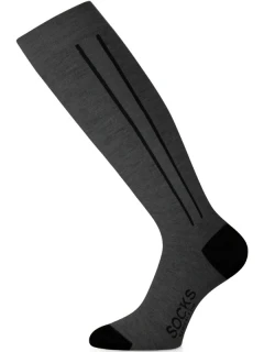 FWC MERINO LASTING vlněné lyžařské ponožky, šedá