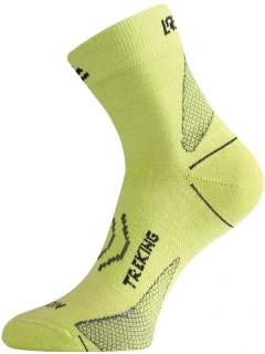 TNW MERINO TREKKING LASTING vlněné ponožky s ionty stříbra, zelená